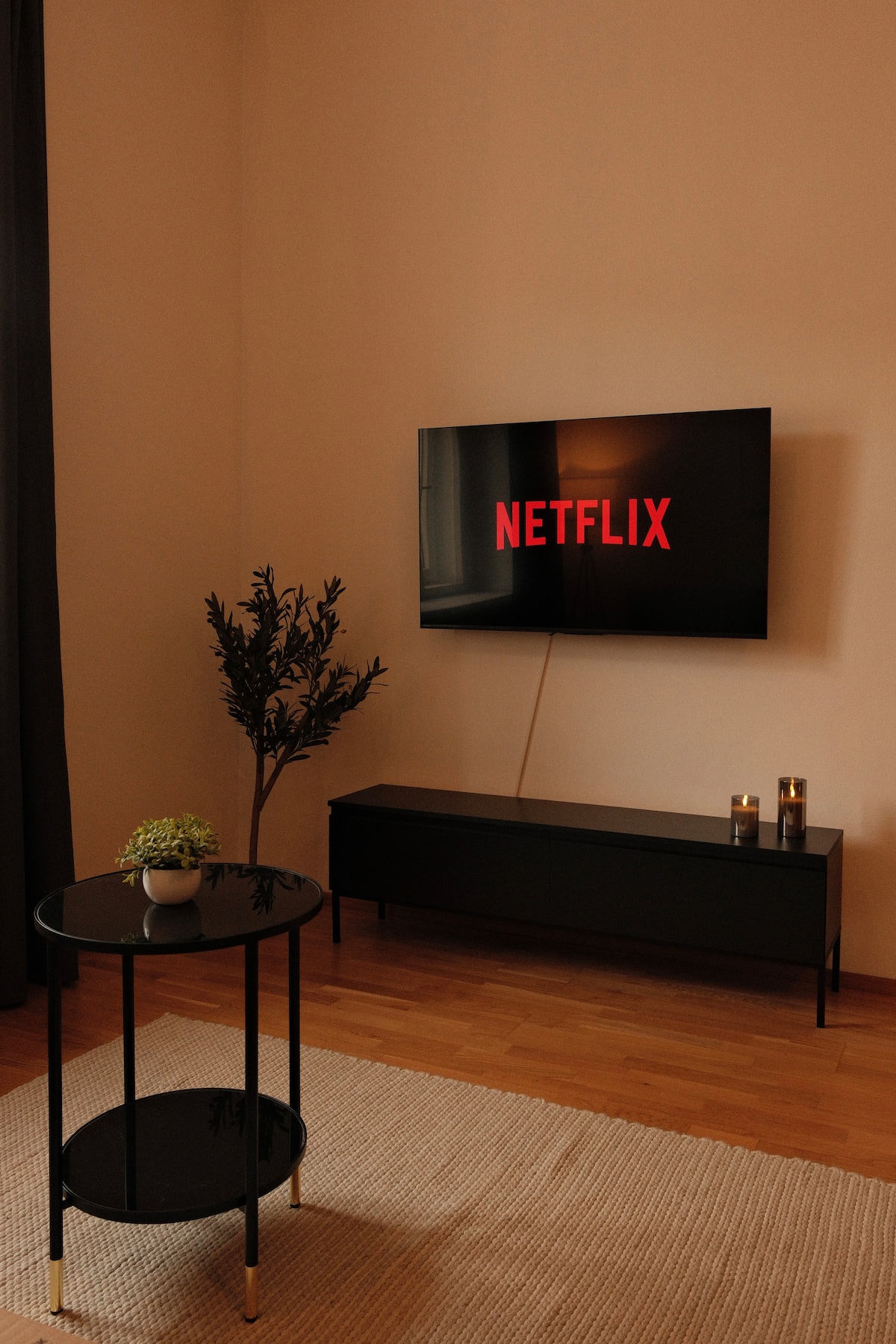 Wohnbereich mit TV